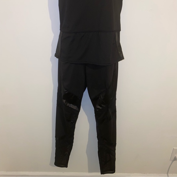 Fashion Nova You Want To Be Me Athleisure Tank And Legging Set Black Size large - Picture 5 of 16